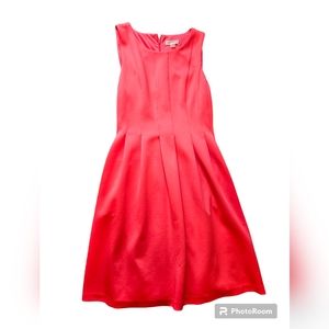 Calvin Klein Midi Pink Sleeveless Dress. Size 8